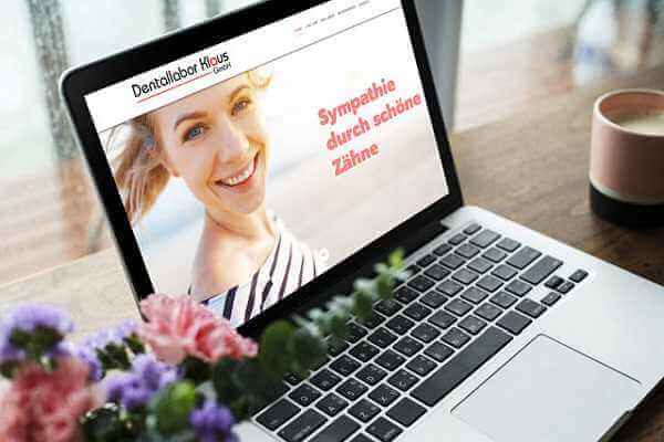 Homepage Business Referenz Dentallabor Klaus