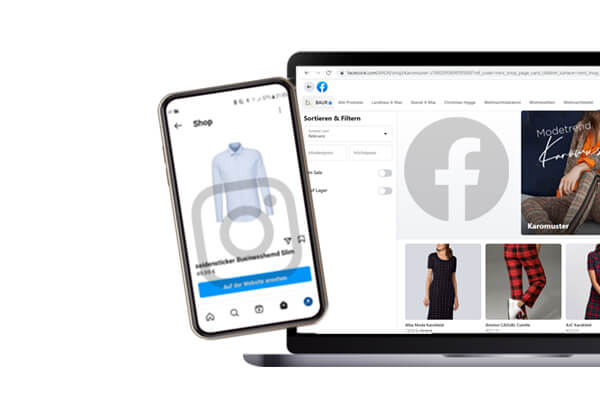 Online-Shop auf Facebook und Instagram einbinden