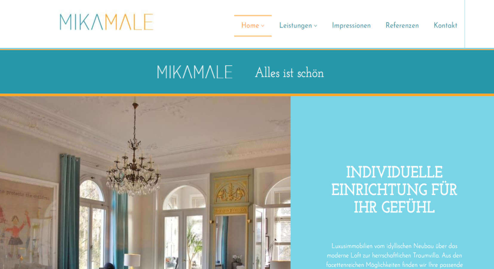 Homepage Referenz Mikamale