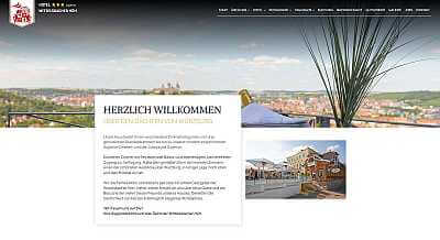 Heise Homepage Referenz Hotel Wittelsbacher Höh
