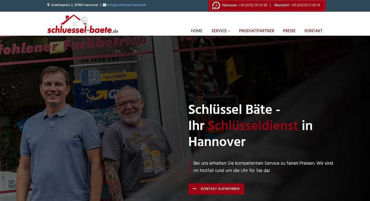 Heise Homepage Starter Referenz Schlüssel Bäte