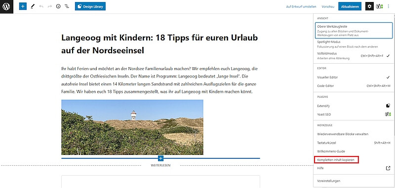 wordpress-seite-duplizieren-mit-gutenberg-kompletten-inhalt-kopieren WordPress-Seite duplizieren mit Gutenberg kompletten Inhalt kopieren