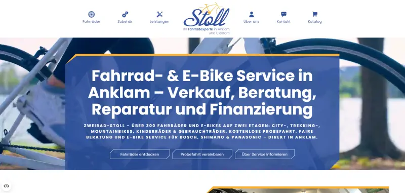 Homepage Starter Referenz Zweirad-Stoll