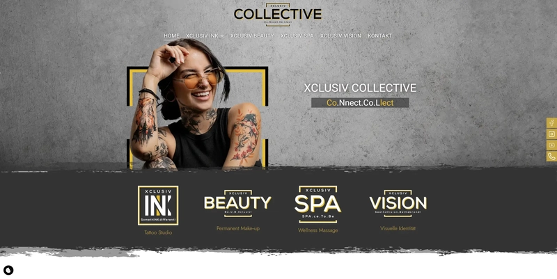 Homepage Business Referenz xclusiv collective